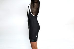 Men's deep black bibs