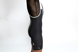 Men's deep black bibs