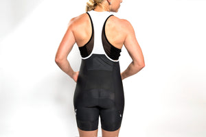 Women's deep black bibs