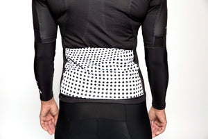 Women's dot-dot-dot Black + White jersey
